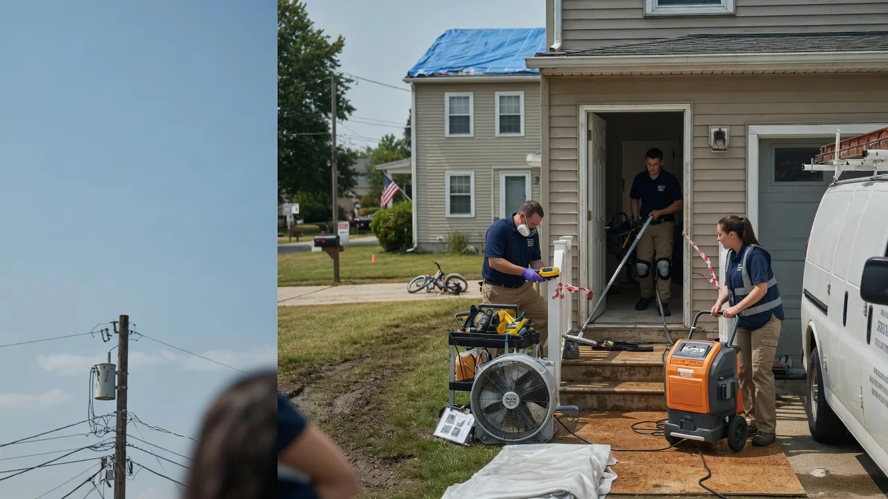 Water Damage Repair in Kinsman, IL near me